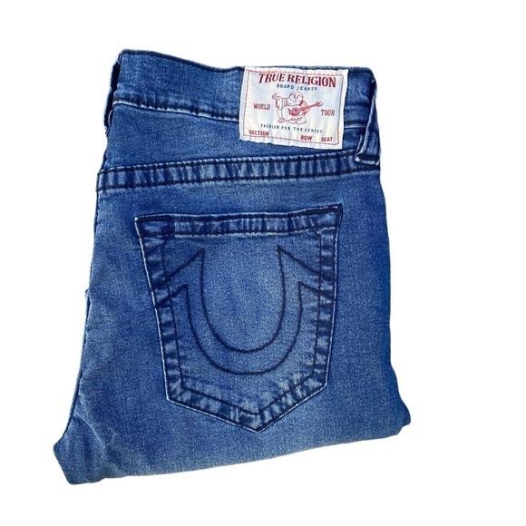 BNWT True Religion Jeans Size 36 RICKY BIG T NO FLAP - Picture 5 of 8